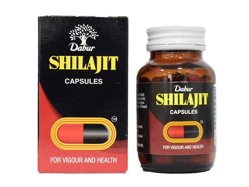 Shilajit capsules.