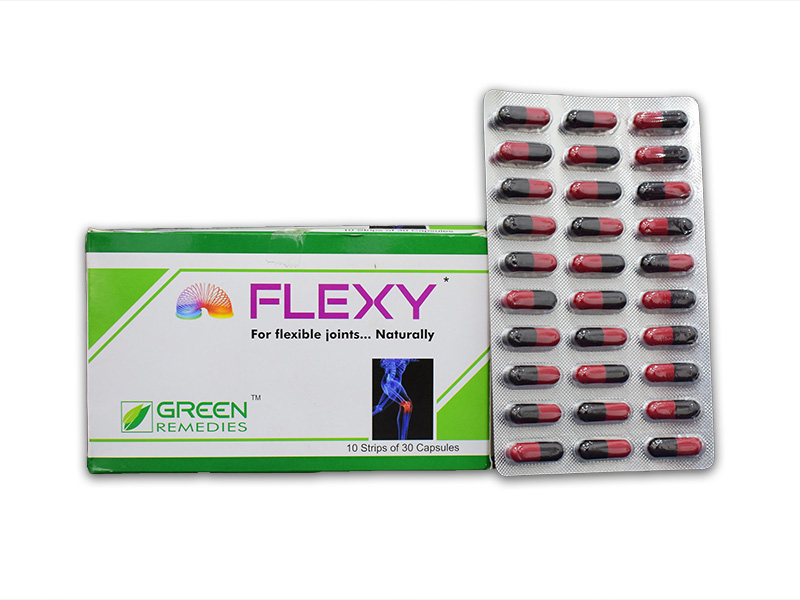 Flexy For Flexible Joints Naturally Capsules