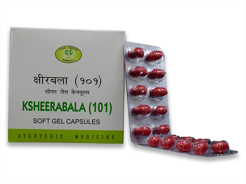 Ksheerabala(101) Soft gel Capsules