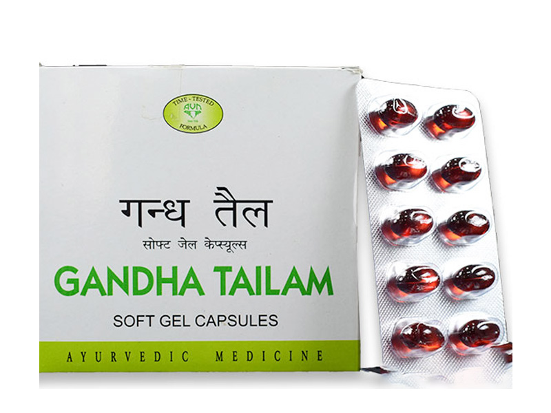 Gandha Thailam Soft Gel Capsules